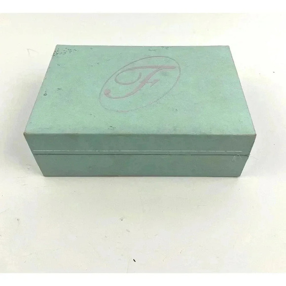 Fondini‎ Watch Silver Blue Face Quartz Womens Original Box Swiss Driven Movement